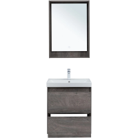 Мебель для ванной комнаты Aquanet Милан 60 подвесная, дуб рошелье