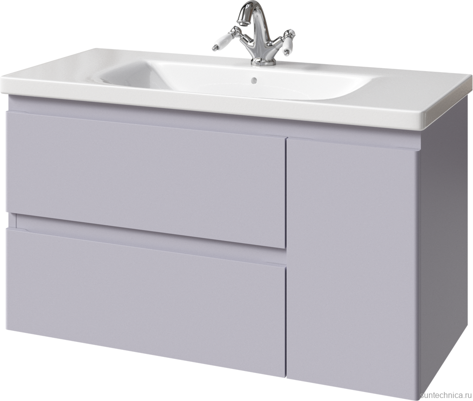 Тумба с раковиной Caprigo Forte 100 R стилл