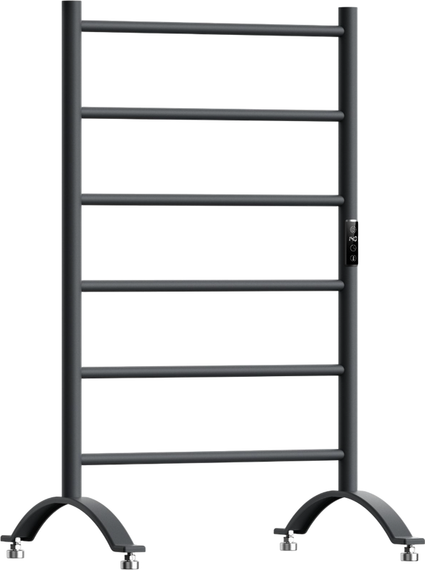 Полотенцесушитель электрический Bauedge Stil Floor AF0018 55x91 темно-серый металлик