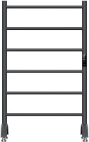 Полотенцесушитель электрический Bauedge Stil Floor AF0018 55x91 темно-серый металлик