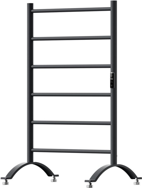 Полотенцесушитель электрический Bauedge Stil Floor AF0018 55x91 темно-серый металлик