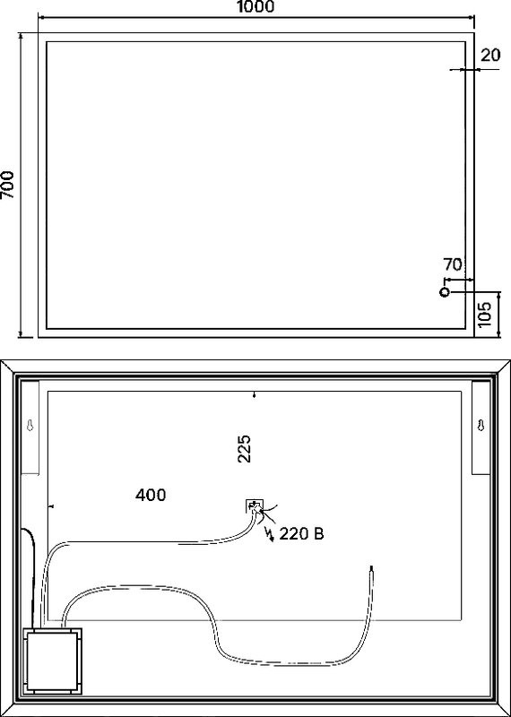Мебель для ванной комнаты IDDIS Oxford 100 напольная, синяя, раковина 0131000i28