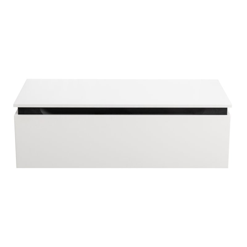 Мебель для ванной комнаты Cezares Slider 100 подвесная, 2 ящика, белая