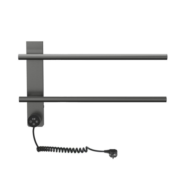 Полотенцесушитель электрический Wonzon & Woghand WW-AL342-GM темный графит