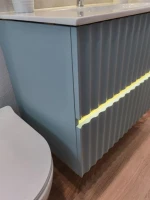 Тумба под раковину Art&Max Elegant 90 подвесная, ниагара
