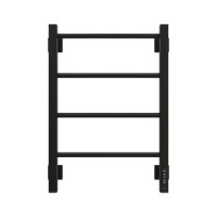 Полотенцесушитель электрический Grota Simple K RAL9005 EL 43х60, матовый черный