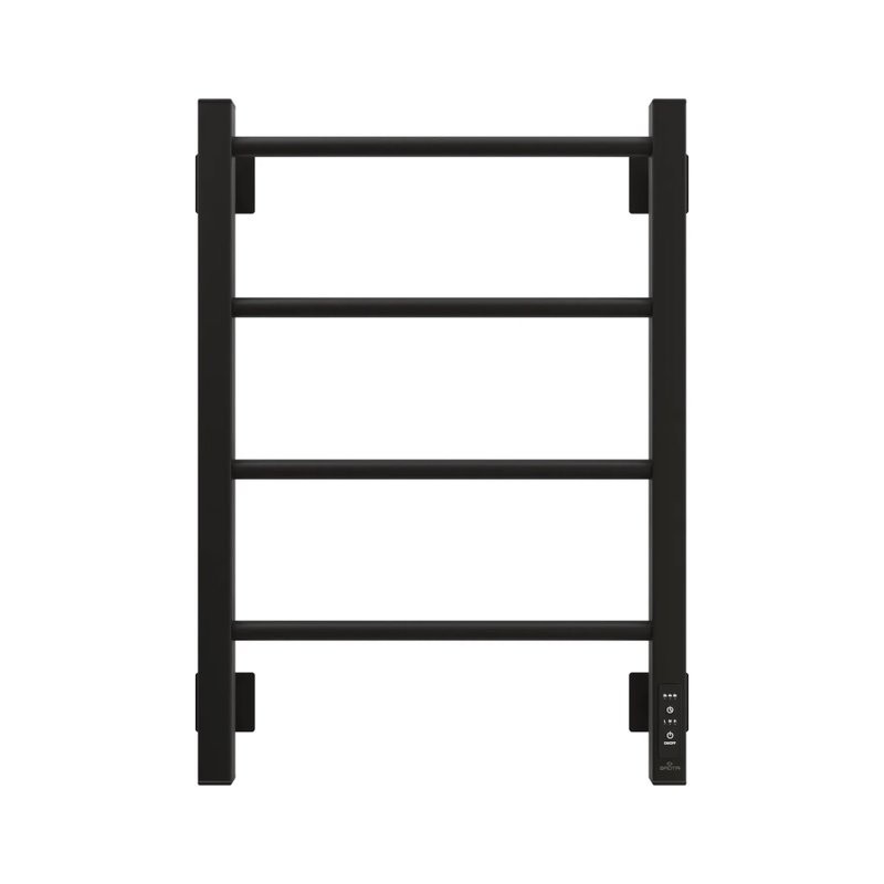 Полотенцесушитель электрический Grota Simple K RAL9005 EL 43х60, матовый черный
