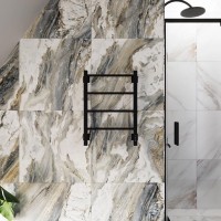 Полотенцесушитель электрический Grota Simple K RAL9005 EL 43х60, матовый черный