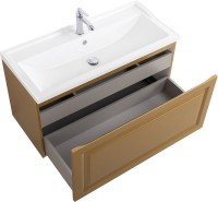 Мебель для ванной комнаты Cezares Giubileo 100 1 внутренний ящик, брашированное золото