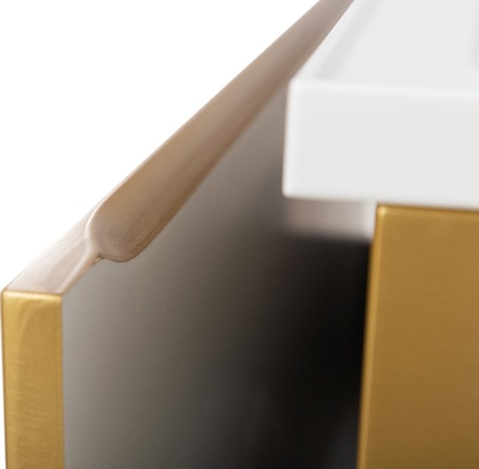 Мебель для ванной комнаты Cezares Giubileo 100 1 внутренний ящик, брашированное золото