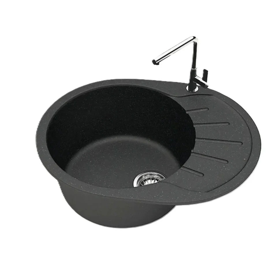 Кухонная мойка Maretti Китчен MR575-BL, черный