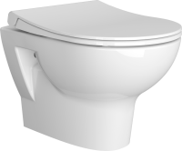 Унитаз подвесной VitrA Zentrum 5795B003-6077 безободковый, с микролифтом