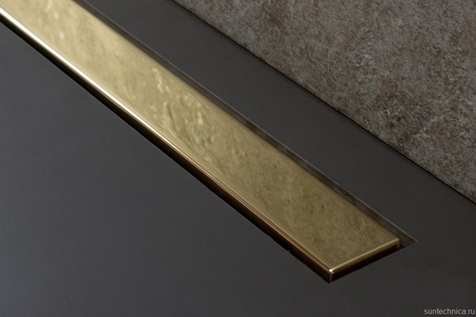 Душевой трап (лоток) Pestan Confluo Frameless Line 750 gold