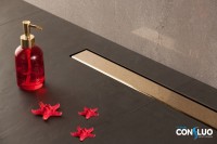 Душевой трап (лоток) Pestan Confluo Frameless Line 750 gold
