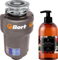 Измельчитель отходов Bort Titan 5000 Control + жидкое мыло