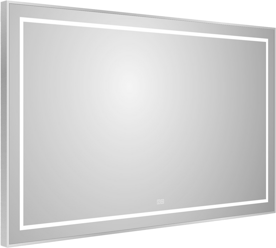 Зеркало BelBagno Kraft 80x120, с подсветкой, с подогревом, сатин