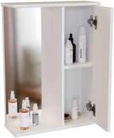 Зеркало Mixline Норд 55 подвесное, белое, правое