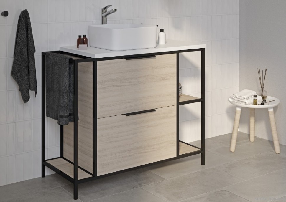 Смеситель для раковины Cersanit Flavis 63038 хром