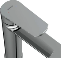 Смеситель для раковины Cersanit Flavis 63038 хром Смеситель для раковины Cersanit Flavis 63038 хром