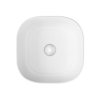 Столешница с раковиной Teymi Helmi 90 дуб кашмир, раковина Solli 41,  с черными кронштейнами