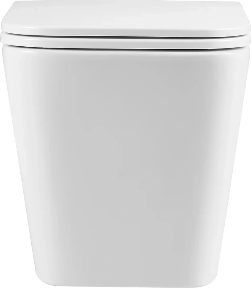 Унитаз подвесной Lemark Florex 9614001 безободковый, с микролифтом, белый глянец