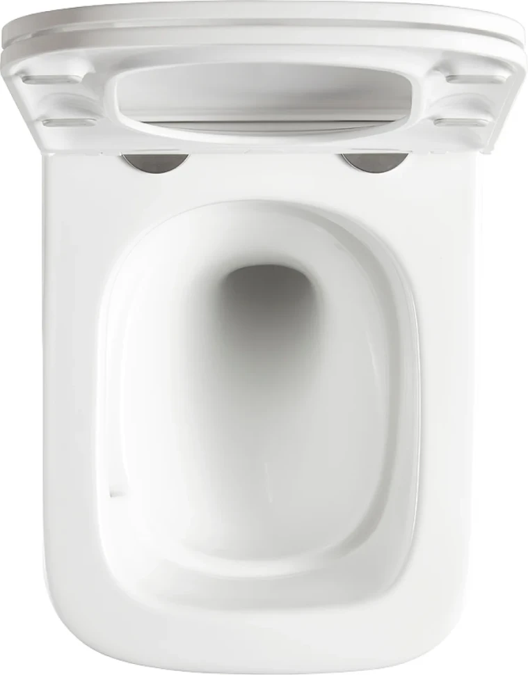 Унитаз подвесной Lemark Florex 9614001 безободковый, с микролифтом, белый глянец