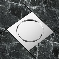 Душевой трап Orange OT01-003cr 10х10 см, хром