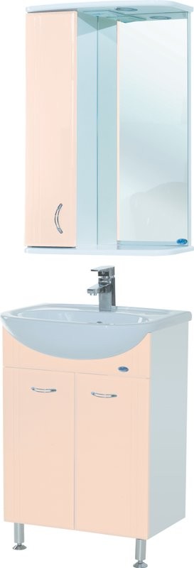Зеркало Bellezza Астра L 50 бежевое