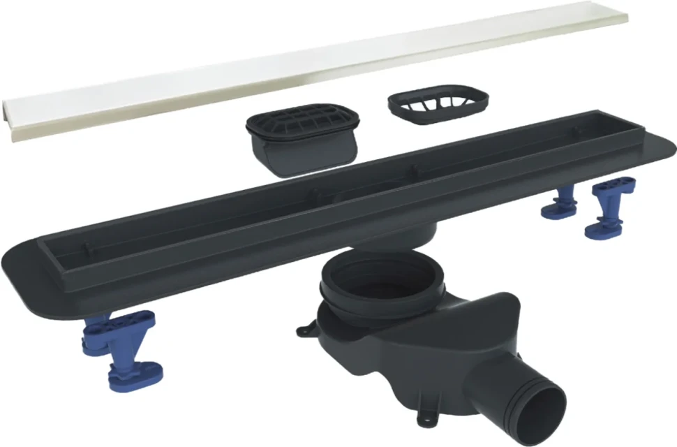 Душевой трап (лоток) BelBagno Luce BB-LD-LUCE-70-BIANCO 65 см, матовый белый