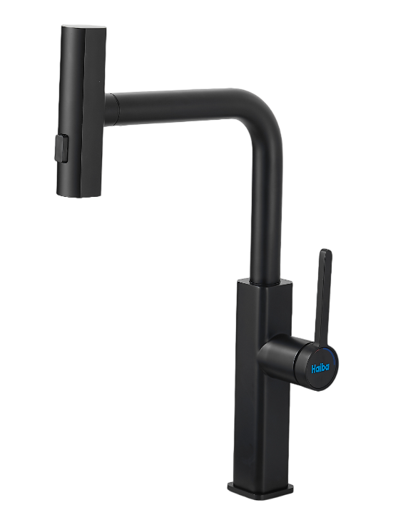 Смеситель для кухни Haiba HB73824-7 черный