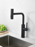 Смеситель для кухни Haiba HB73824-7 черный