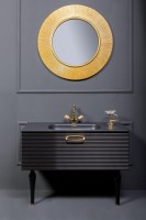Тумба под раковину Armadi Art Vallessi Avangarde Linea100 черная
