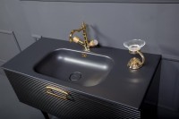 Тумба под раковину Armadi Art Vallessi Avangarde Linea100 черная