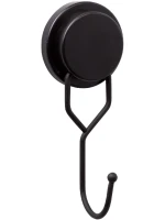 Крючок Fixsen Magic Black FX-45005 одинарный, черный Крючок Fixsen Magic Black FX-45005 одинарный, черный