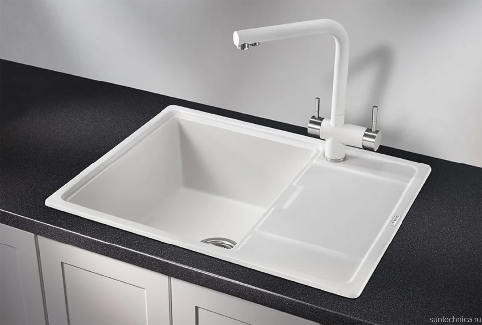 Мойка кухонная Granula 6503, арктик