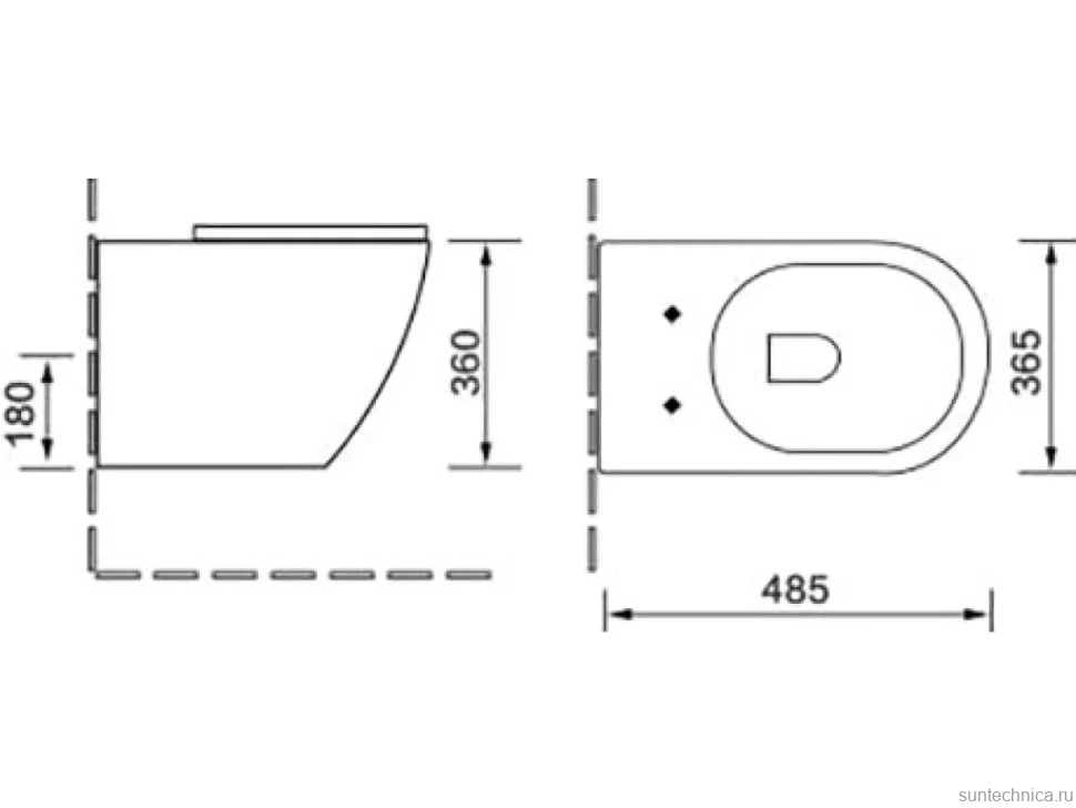 Комплект SantiLine SL-5018MB+SL-03