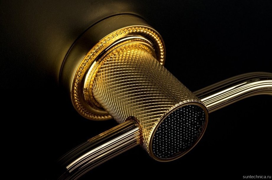 Полотенцедержатель Boheme Royal Cristal Black Gold кольцо