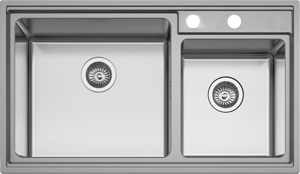 Мойка кухонная Seaman Eco Roma SMR-8650B с клапан-автоматом