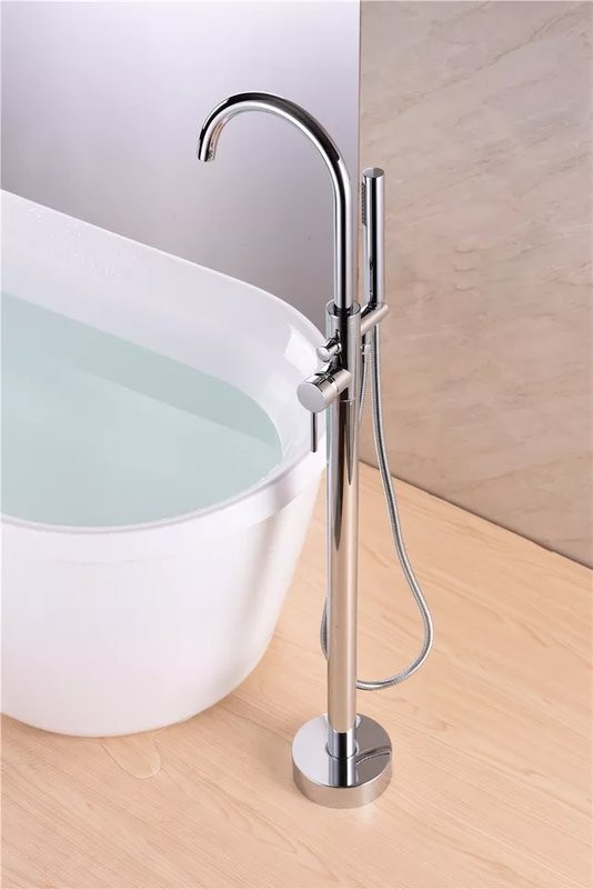 Напольный смеситель для ванны с душем BOCH MANN Braies BM7772 хром