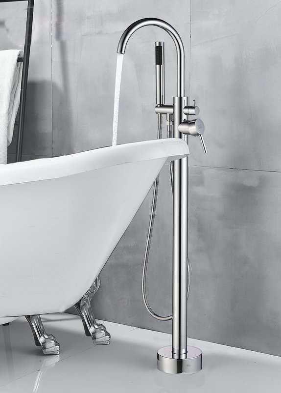 Напольный смеситель для ванны с душем BOCH MANN Braies BM7772 хром