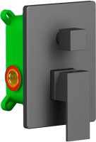 Душевой комплект Timo Selene SX-3069/03SM черный, С ВНУТРЕННЕЙ ЧАСТЬЮ