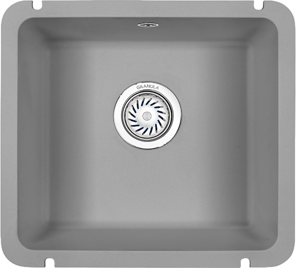 Мойка кухонная Granula 3601, алюминиум
