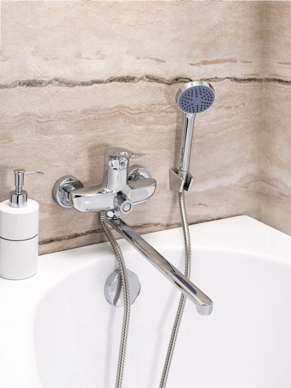 Смеситель с длинным изливом для ванны РМС SL120 SL120-006E
