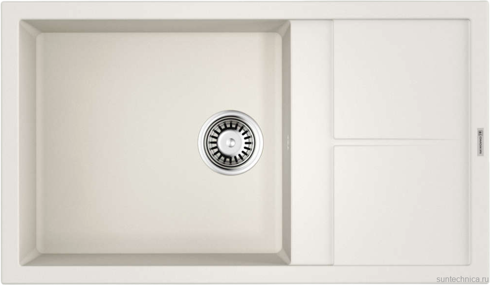 Комплект Мойка Omoikiri Sumi 86 белая + Измельчитель Nagare 750