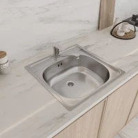 Мойка кухонная Domaci Равенна Ssik DCL 480*480 (6) TG Мойка кухонная Domaci Равенна Ssik DCL 480*480 (6) TG