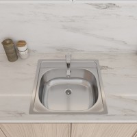 Мойка кухонная Domaci Равенна Ssik DCL 480*480 (6) TG Мойка кухонная Domaci Равенна Ssik DCL 480*480 (6) TG