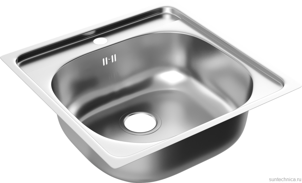 Мойка кухонная Domaci Равенна Ssik DCL 480*480 (6) TG
