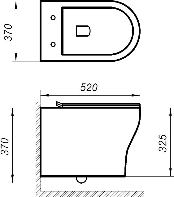 Комплект Унитаз подвесной BelBagno Acqua BB340CHR крышка BB2020SC, безободковый, с микролифтом + Система инсталляции для унитазов BelBagno BB002-80 с