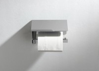 Держатель туалетной бумаги AQUATEK Либра AQ4929CR с полкой для телефона, хром