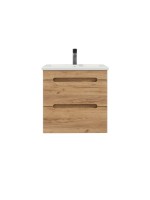 Тумба под раковину без столешницы SanStar Diva 50 подвесная, Gold Kraft